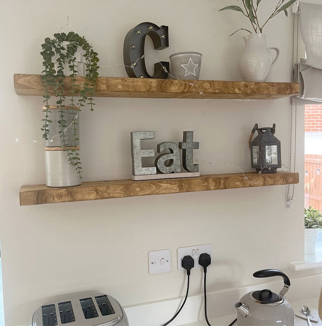 Waney Edge Shelf