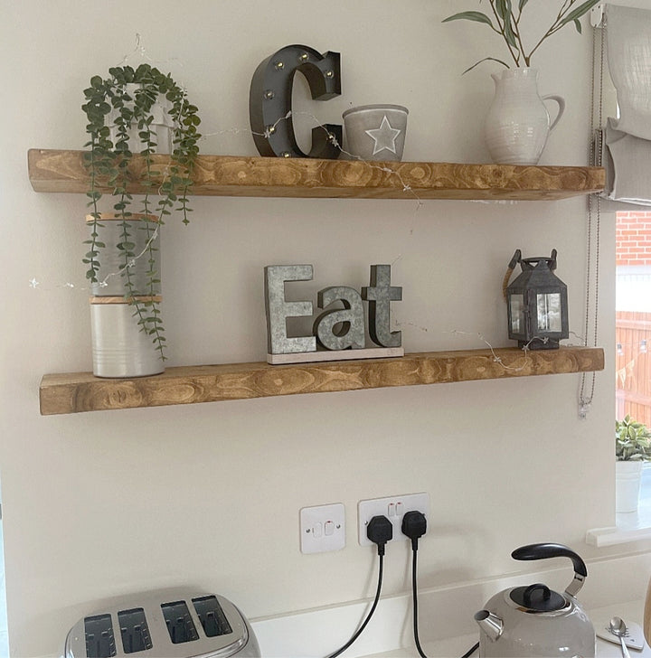 Waney Edge Shelf