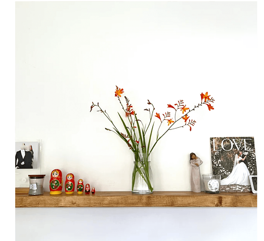 Waney Edge Shelf