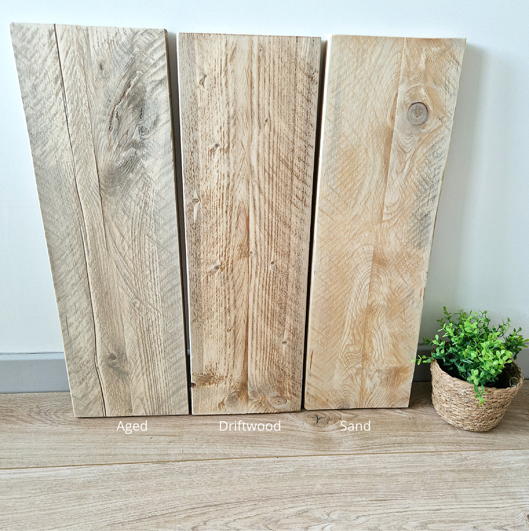 Relaimed Scaffold Board Shelf